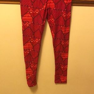 OS Lula Roe Valentines leggings